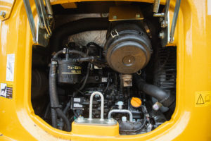 heavy duty vehicle engine view